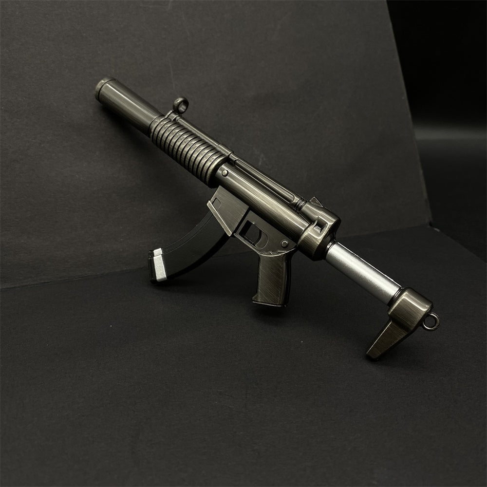 Miniature Metal Suppressed SMG Mp5 SSD 16CM/6.2