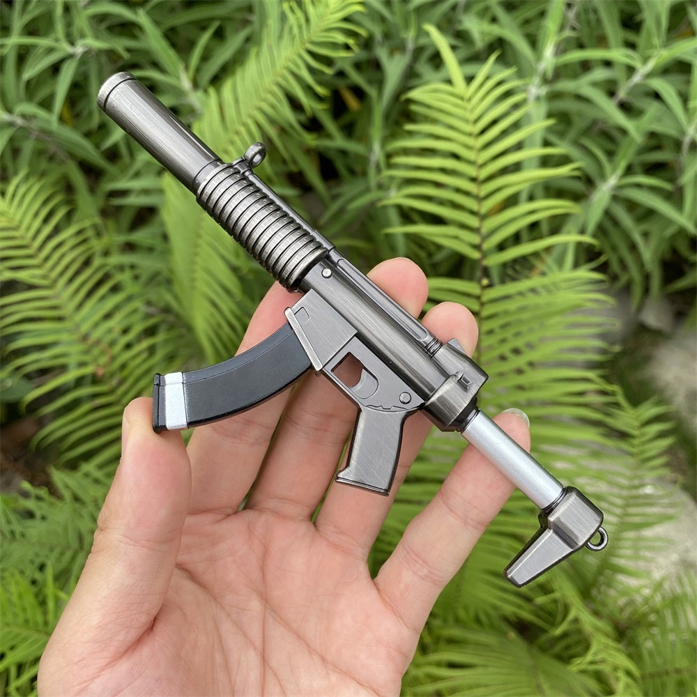Miniature Metal Suppressed SMG Mp5 SSD 16CM/6.2" - Tophatter Daily Deals