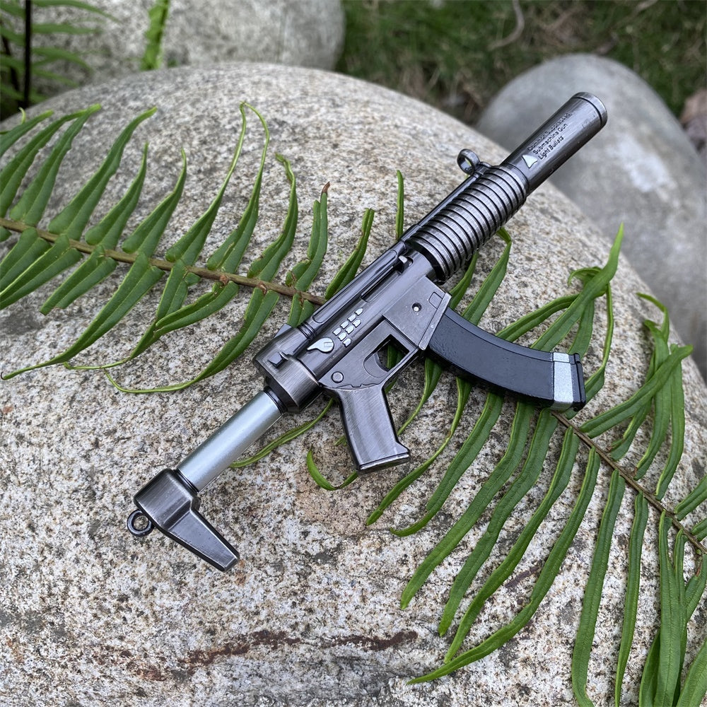 Miniature Metal Suppressed SMG Mp5 SSD 16CM/6.2