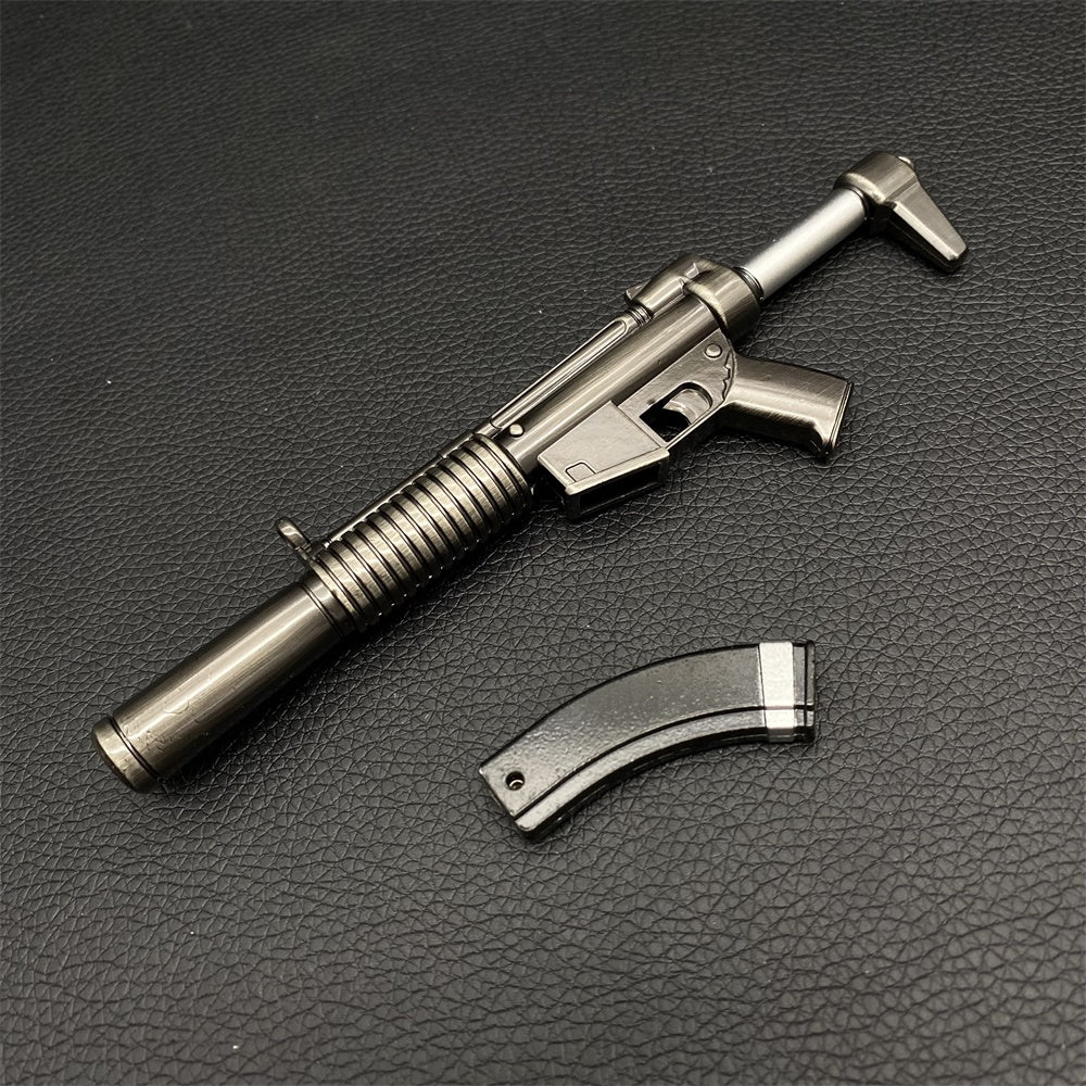 Miniature Metal Suppressed SMG Mp5 SSD 16CM/6.2" - Tophatter Daily Deals