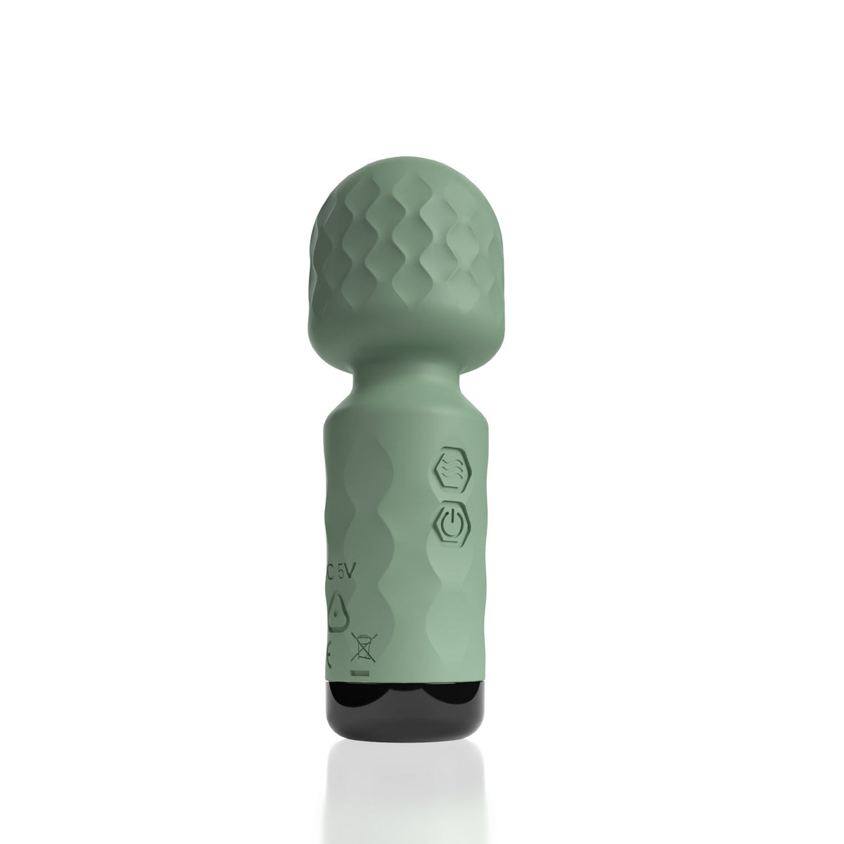 Cuties - Winny Rechargeable Mini Wand (Sage Green) > Sex Toys > Mini Massagers - Tophatter Daily Deals