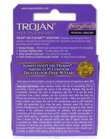 Trojan Her Pleasure Sensations Lubricated Condoms - 3 Pack > Essentials > Condoms - Tophatter Daily Deals