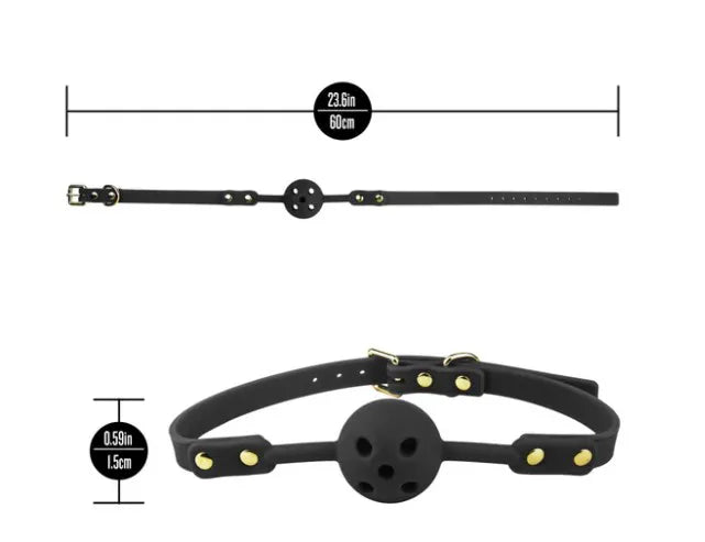 Temptasia Ardor – Breathable Silicone Ball Gag > Bondage Gear > Gags and Bits - Tophatter Daily Deals
