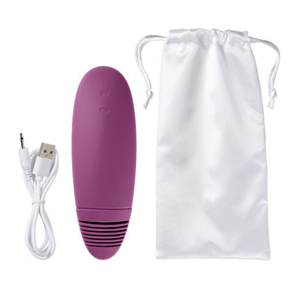 Cloud 9 Oral Flutter Plus (Plum) – Dual Function Oral Sex Simulator > Vibrators > Ladies > Clitoral Vibrators and Stimulators - Tophatter Daily Deals