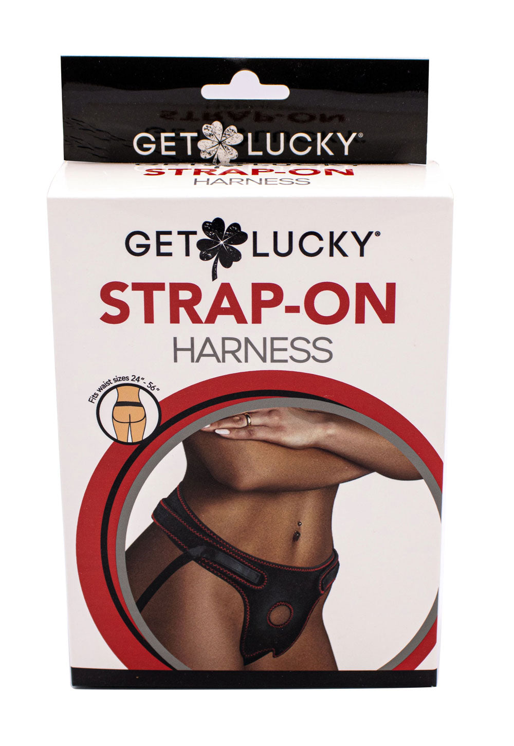 Get Lucky Strap On Harness (Black) – Adjustable Strap On Harness > Dildos > Strap On Harnesses - Tophatter Daily Deals