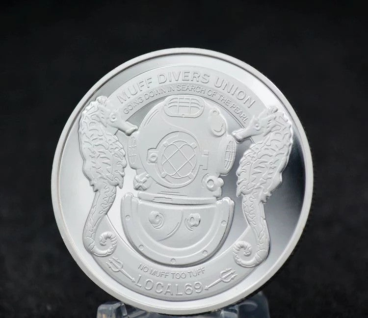 Muff Divers Challenge Coin Collectible Coin - Tophatter Daily Deals