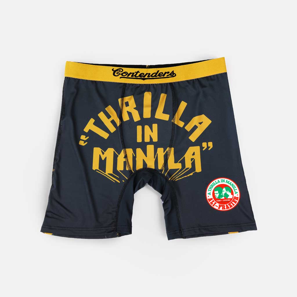 Contenders Clothing Muhammad Ali Thrilla Brief Black Underwear - Tophatter Daily Deals
