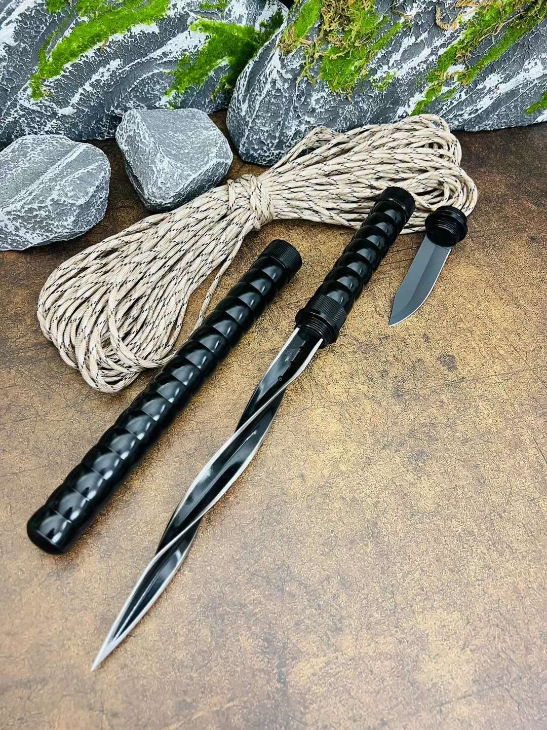 Multi-Functional Wolf Fang Triangular Knife - Tophatter Daily Deals