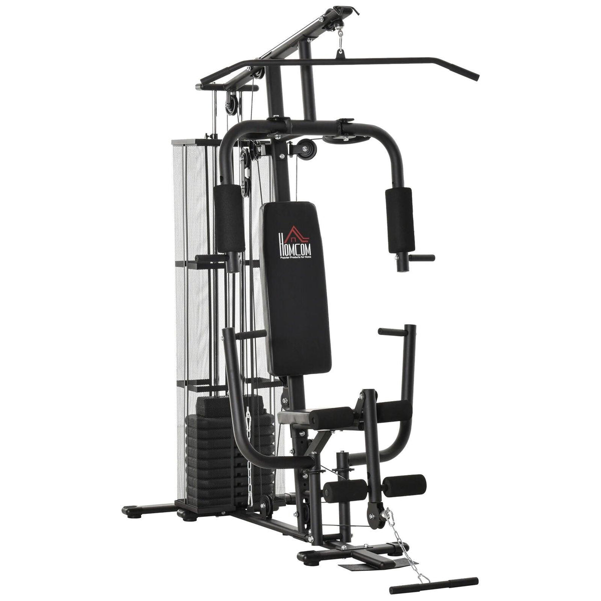 Home Gym Sets - Multifunction Home Gym Weight Training Workout Station Fitness Strength Machine Exercise & Fitness - Tophatter Daily Deals