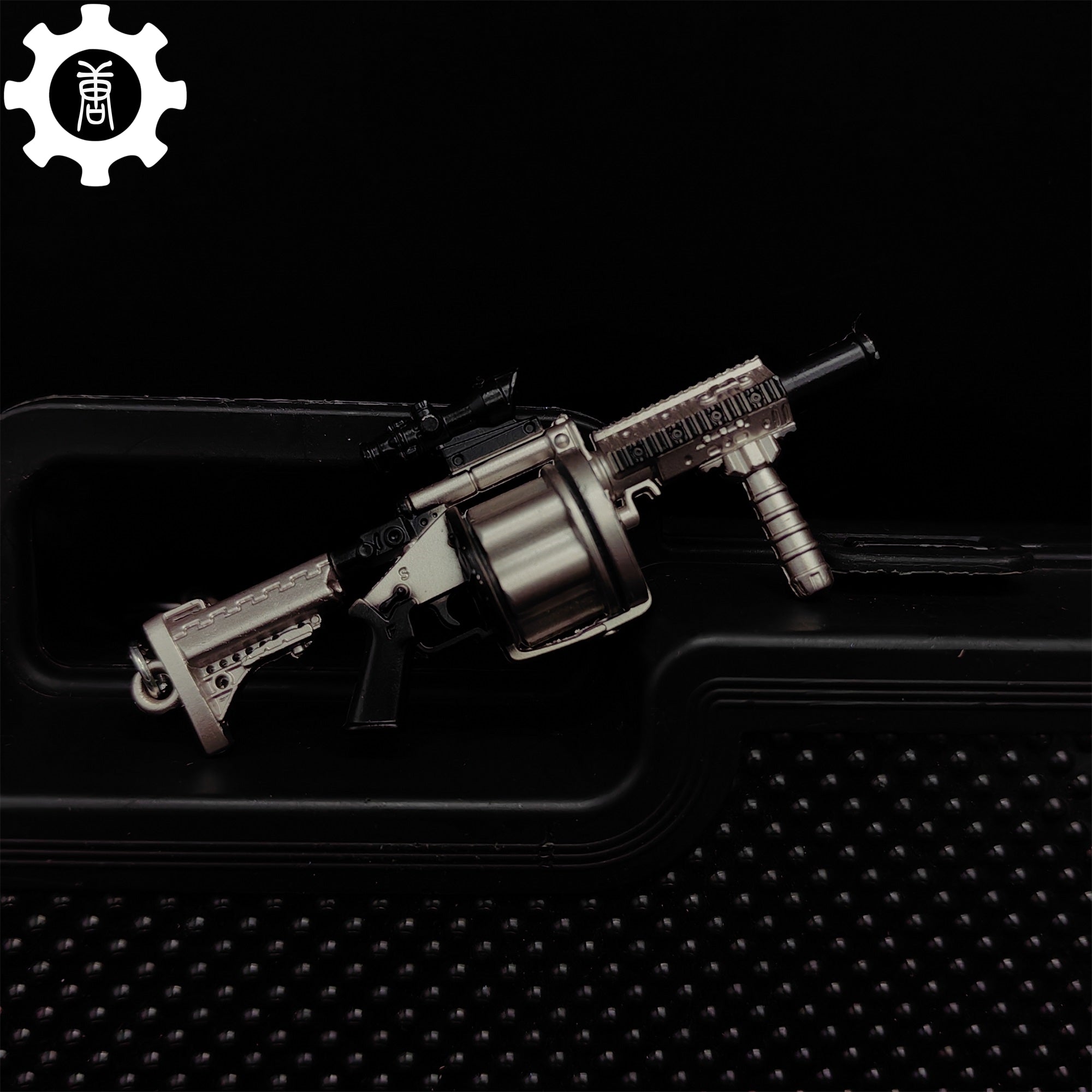 Mini Multiple Grenade Launcher MGL Metal Keychain - Tophatter Daily Deals