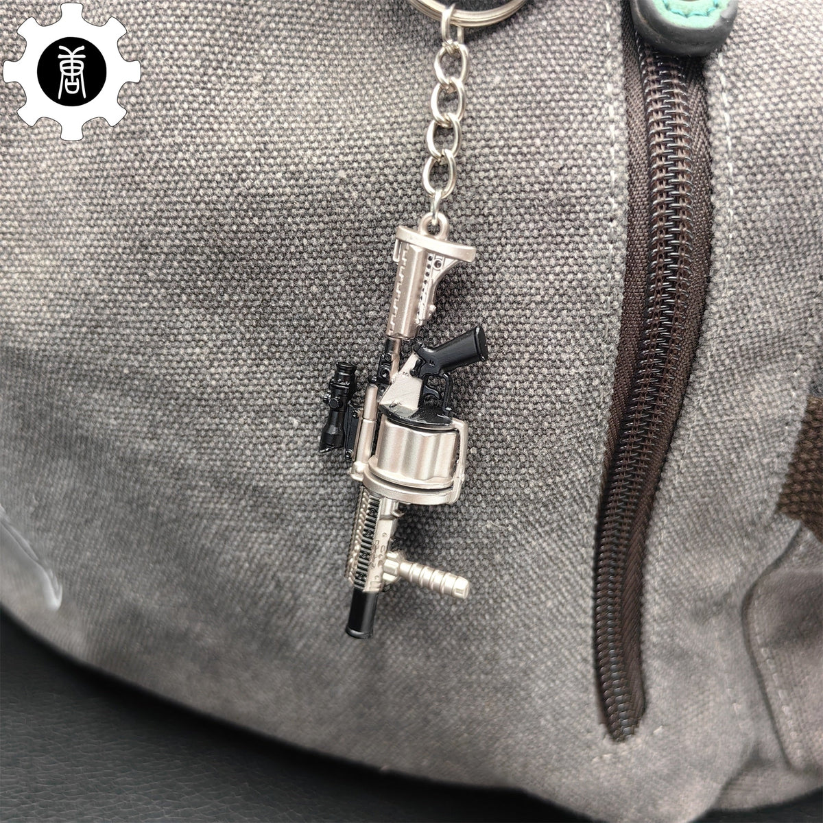 Mini Multiple Grenade Launcher MGL Metal Keychain - Tophatter Daily Deals