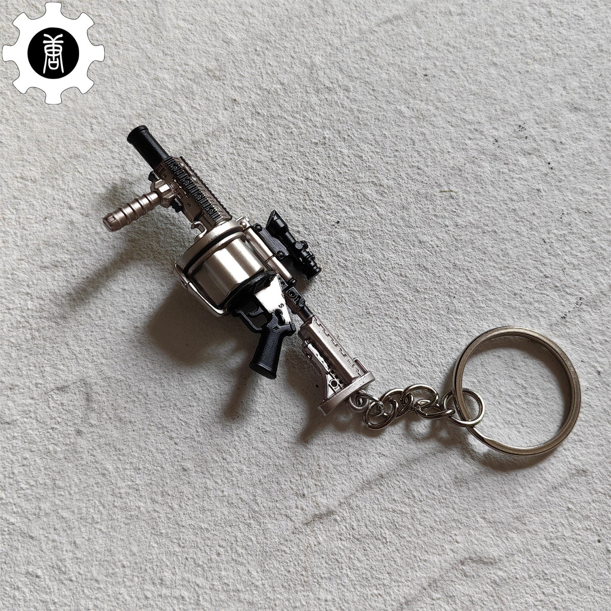 Mini Multiple Grenade Launcher MGL Metal Keychain - Tophatter Daily Deals