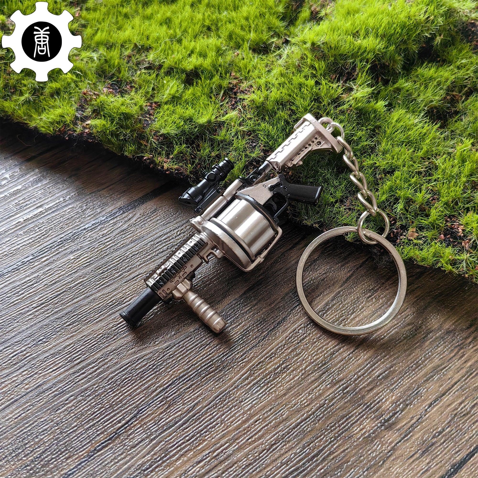 Mini Multiple Grenade Launcher MGL Metal Keychain - Tophatter Daily Deals