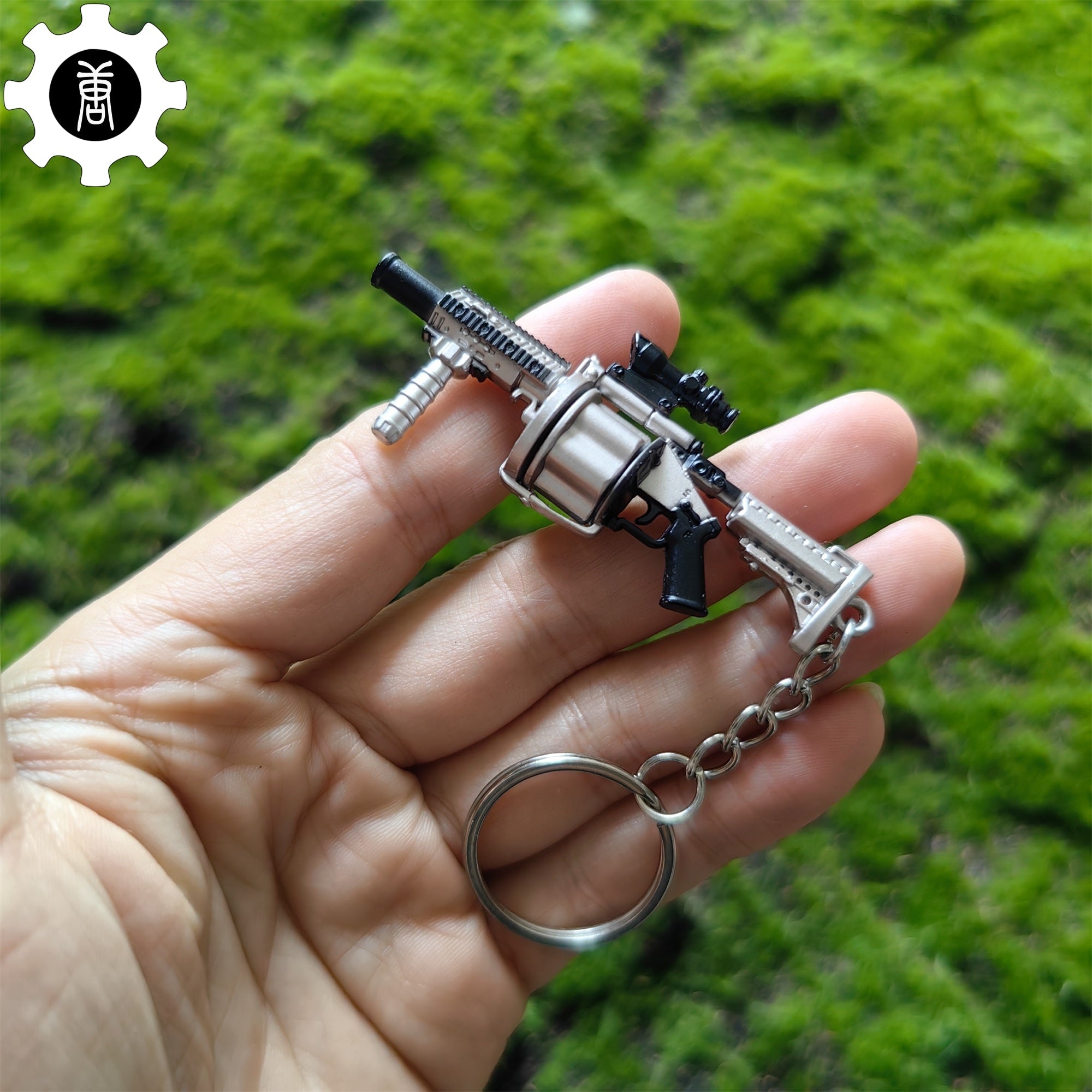 Mini Multiple Grenade Launcher MGL Metal Keychain - Tophatter Daily Deals