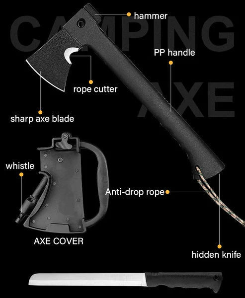 Multipurpose Survival Tomahawk - Tophatter Daily Deals