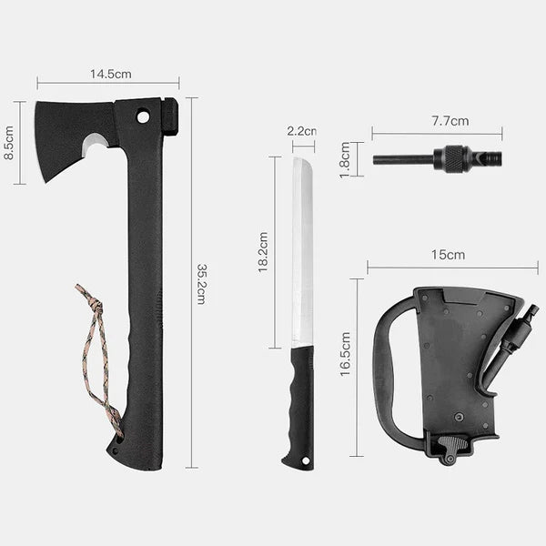 Multipurpose Survival Tomahawk - Tophatter Daily Deals