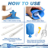Deluxe Shower Enema Bag and Nozzle Kit > Essentials > Douches - Tophatter Daily Deals