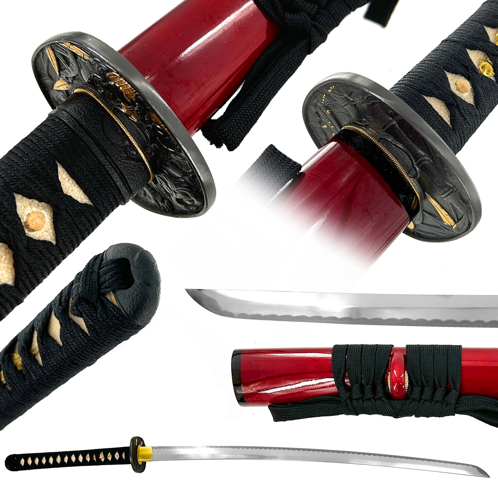 Musashi Premium Tora Katana Swords - Tophatter Daily Deals