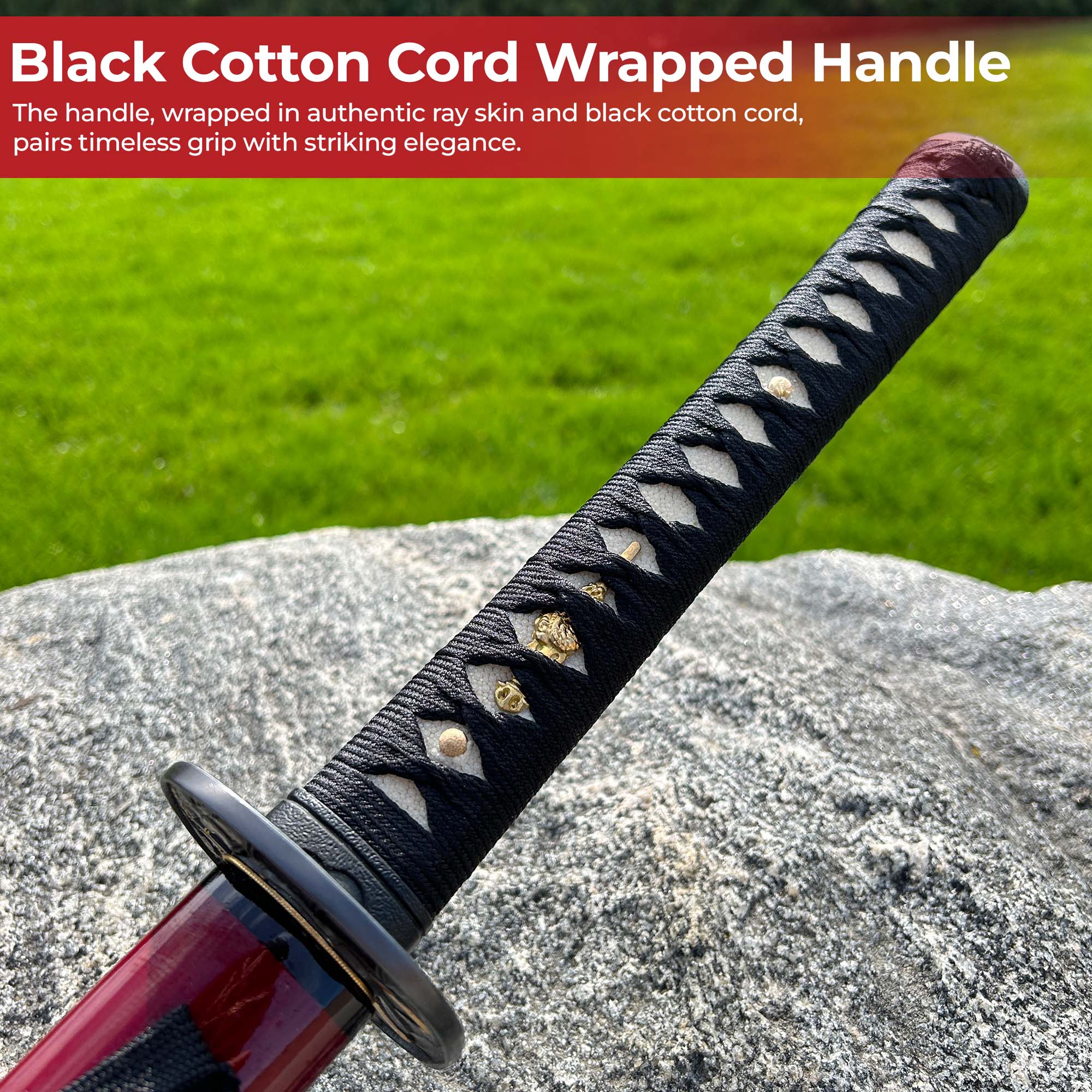 Musashi Premium Tora Katana Swords - Tophatter Daily Deals