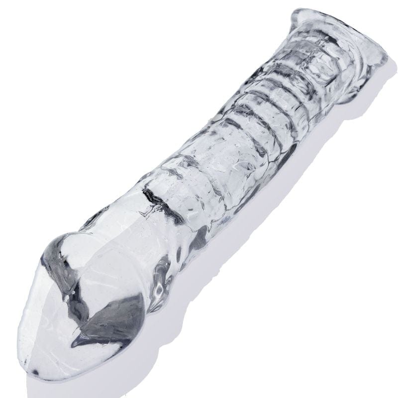 Muscle Ripped Cocksheath Clear - 9 Inch - Adjustable Size Fit > Sex Toys For Men > Penis Sleeves - Tophatter Daily Deals