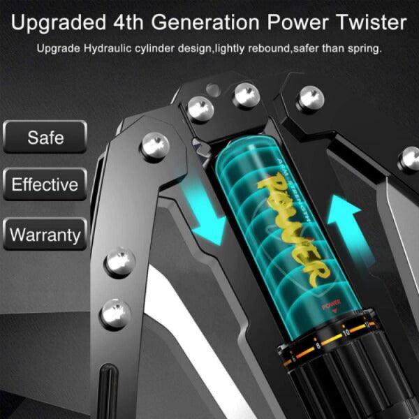 Arm Twister - Adjustable 22-440 lbs Hydraulic Power Twister for Arms Exercise Strengthener Chest Expander Exercise & Fitness - Tophatter Daily Deals