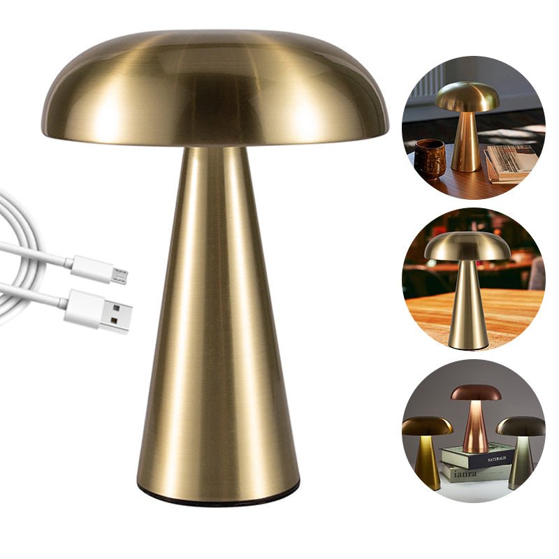 Mushroom Touch Sensor Table Lamp Lighting - Tophatter Daily Deals