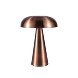 Mushroom Touch Sensor Table Lamp Rose Gold Lighting - Tophatter Daily Deals