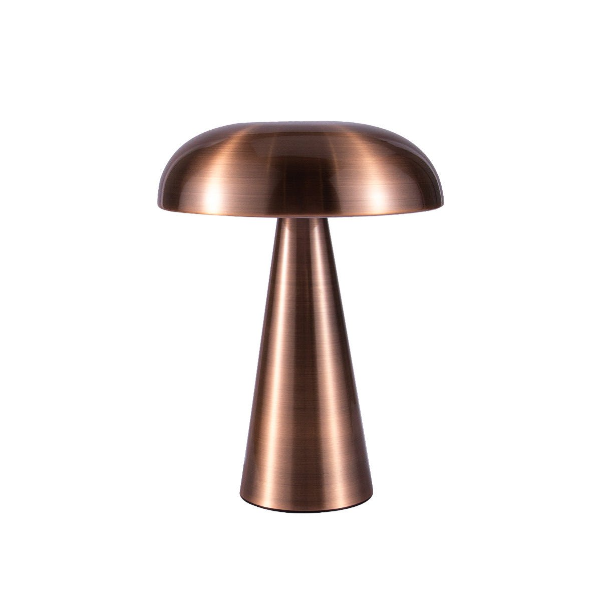 Mushroom Touch Sensor Table Lamp Rose Gold Lighting - Tophatter Daily Deals