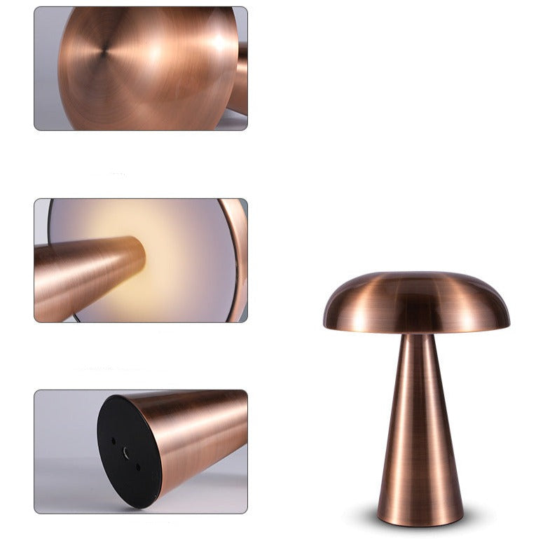 Mushroom Touch Sensor Table Lamp Lighting - Tophatter Daily Deals
