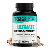Organic Mushroom Complex Supplement Capsules Health & Wellness - Tophatter Daily Deals