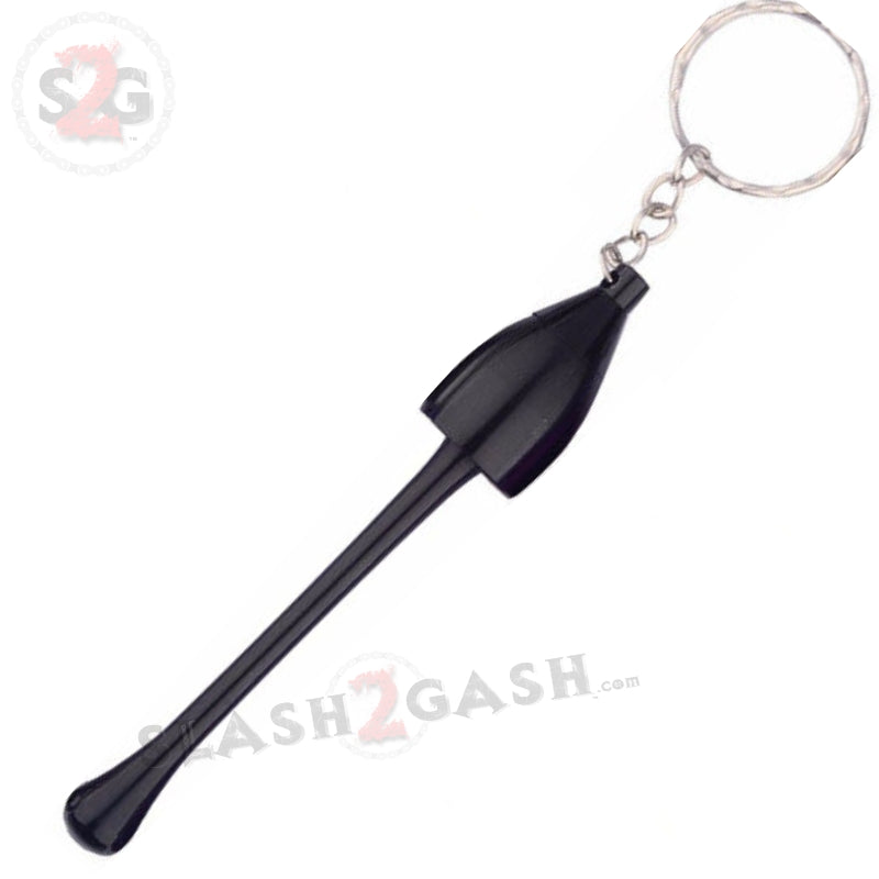 Mushroom Key Chain Bowl - Convertible Hidden Smoking Pipe Black Smoking Accessories - Tophatter Daily Deals