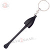 Mushroom Key Chain Bowl - Convertible Hidden Smoking Pipe Black Smoking Accessories - Tophatter Daily Deals