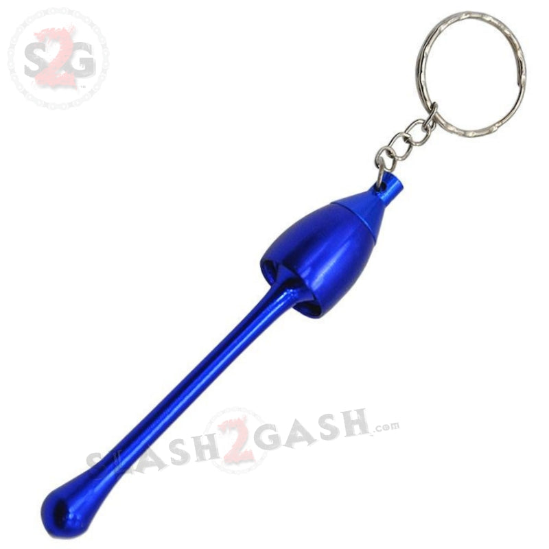 Mushroom Key Chain Bowl - Convertible Hidden Smoking Pipe Blue Smoking Accessories - Tophatter Daily Deals