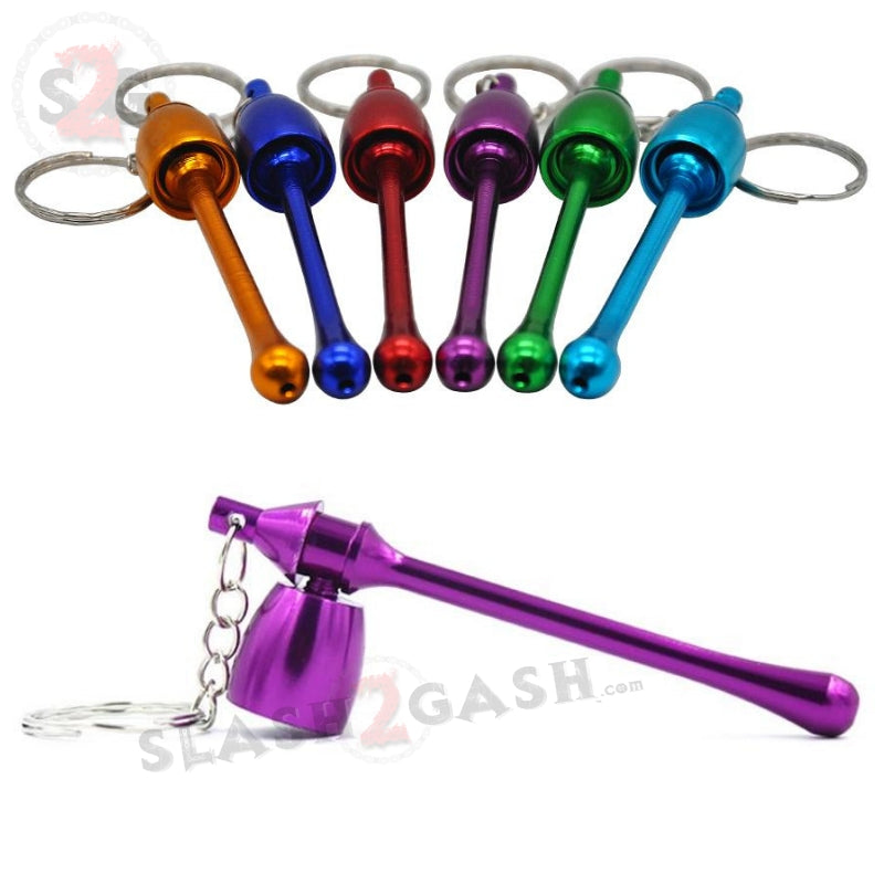 Mushroom Key Chain Bowl - Convertible Hidden Smoking Pipe Smoking Accessories - Tophatter Daily Deals