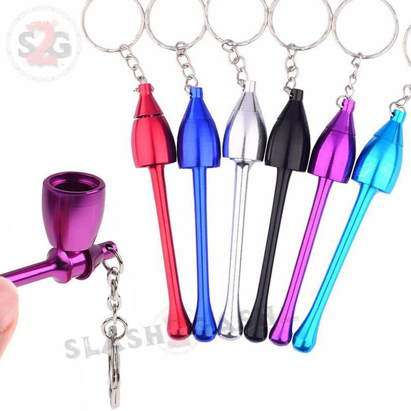 Mushroom Key Chain Bowl - Convertible Hidden Smoking Pipe Smoking Accessories - Tophatter Daily Deals
