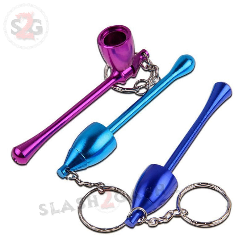 Mushroom Key Chain Bowl - Convertible Hidden Smoking Pipe Smoking Accessories - Tophatter Daily Deals