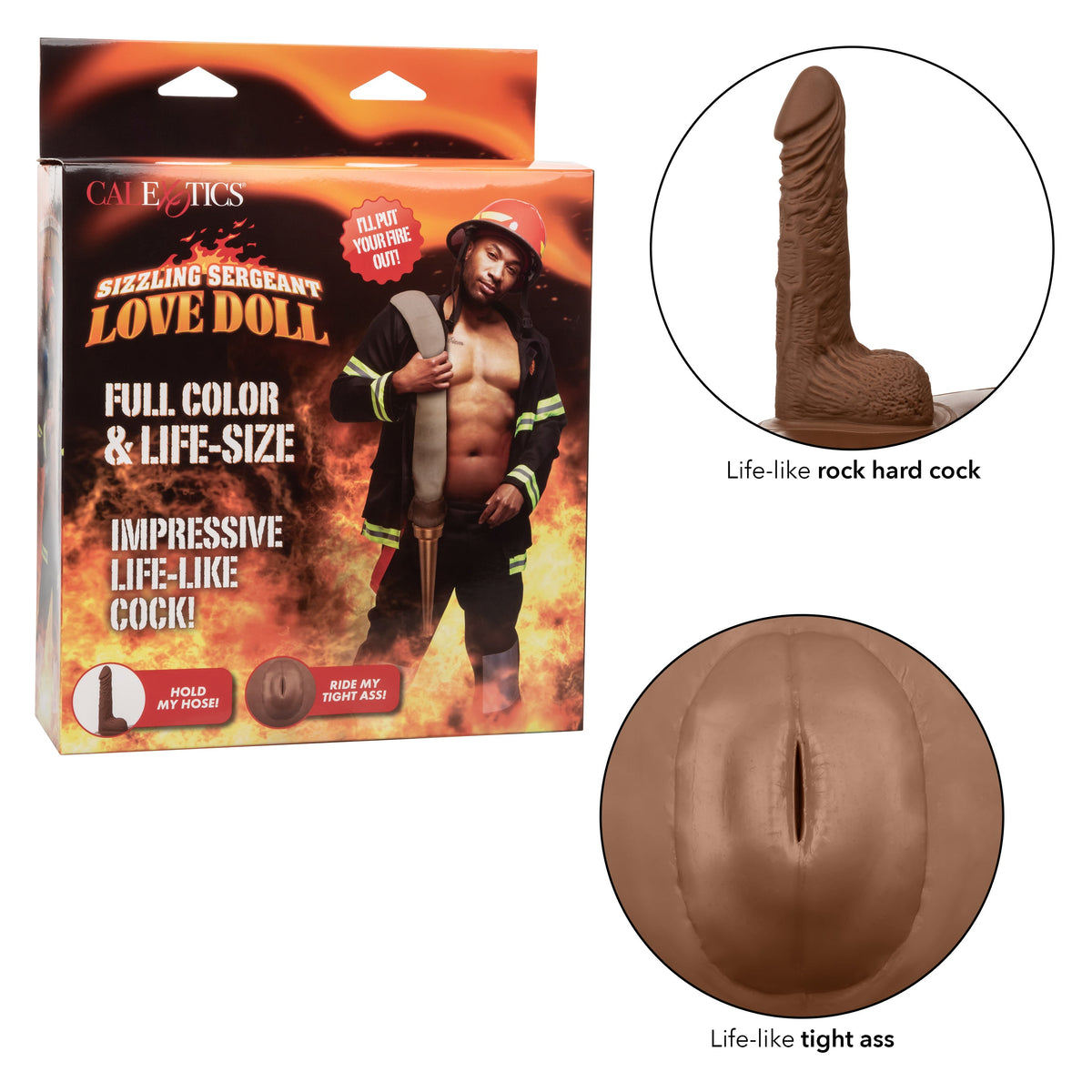 Sizzling Sergeant (Inflatable) – Playful Inflatable Love Doll > Sex Toys > Sex Dolls > Novelty Inflatables - Tophatter Daily Deals