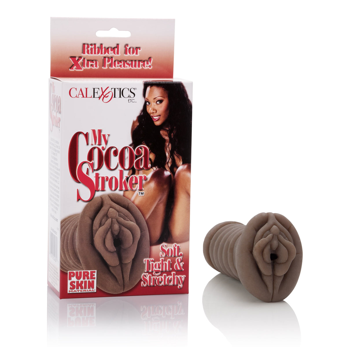 My Cocoa Stroker Male Masturbator with Soft Ribbed Pleasure Chamber > Sex Toys For Men > Masturbators > Manual - Tophatter Daily Deals