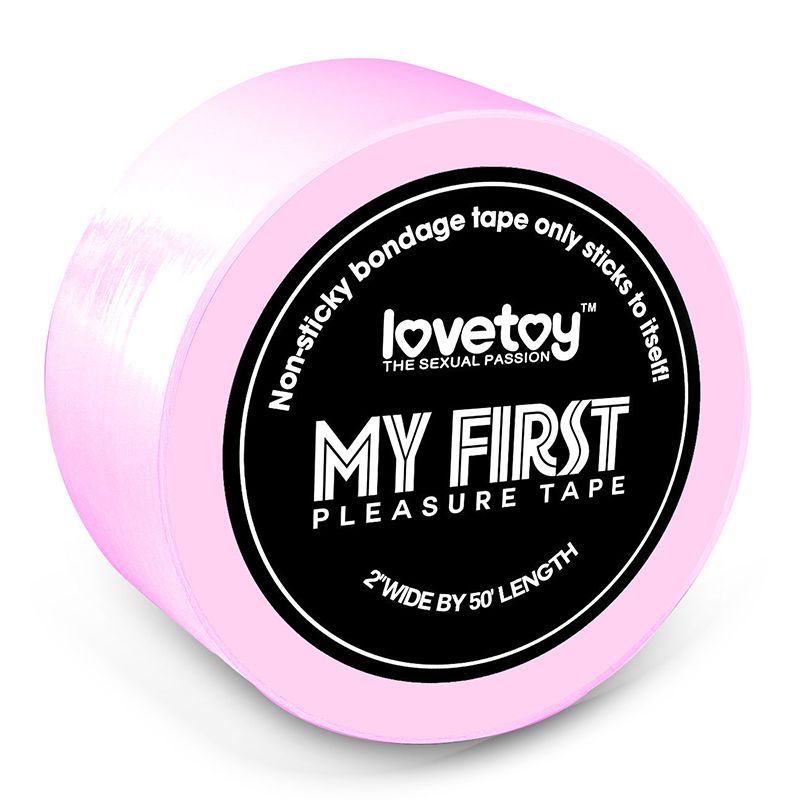 My First Non Sticky Bondage Tape Pink 2 Inches Wide 50 Feet > Bondage Gear > Tape - Tophatter Daily Deals