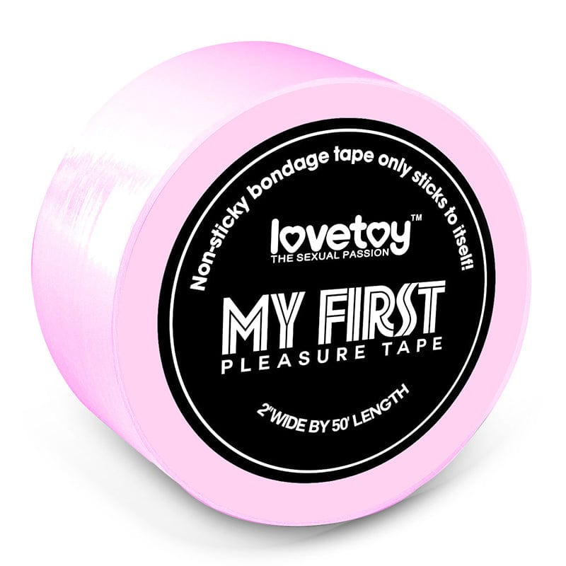 My First Non Sticky Bondage Tape Pink 2 Inches Wide 50 Feet > Bondage Gear > Tape - Tophatter Daily Deals