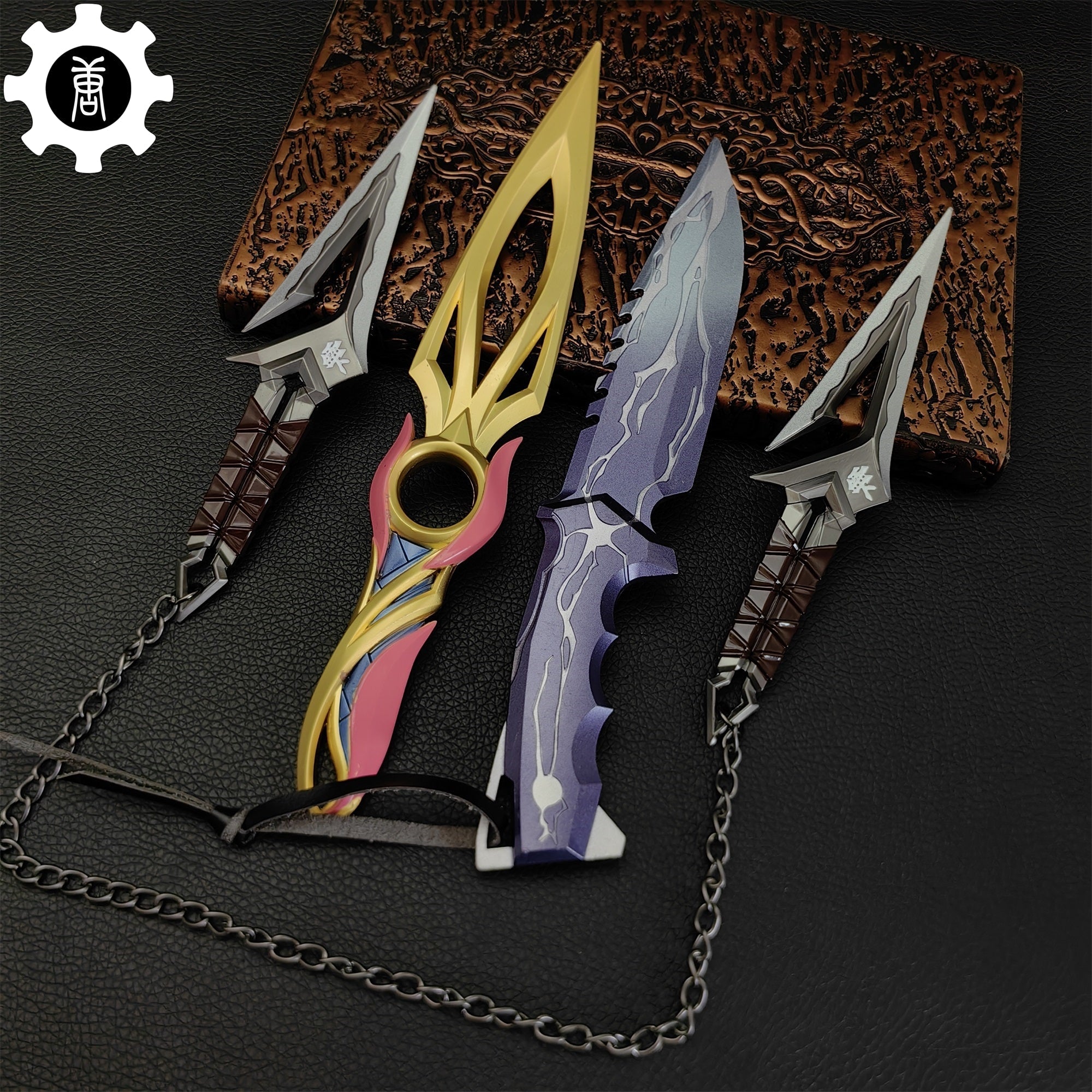 Mystbloom Kunai Smite Knife Kuronami No Yaiba Mini Metal Replica - Tophatter Daily Deals