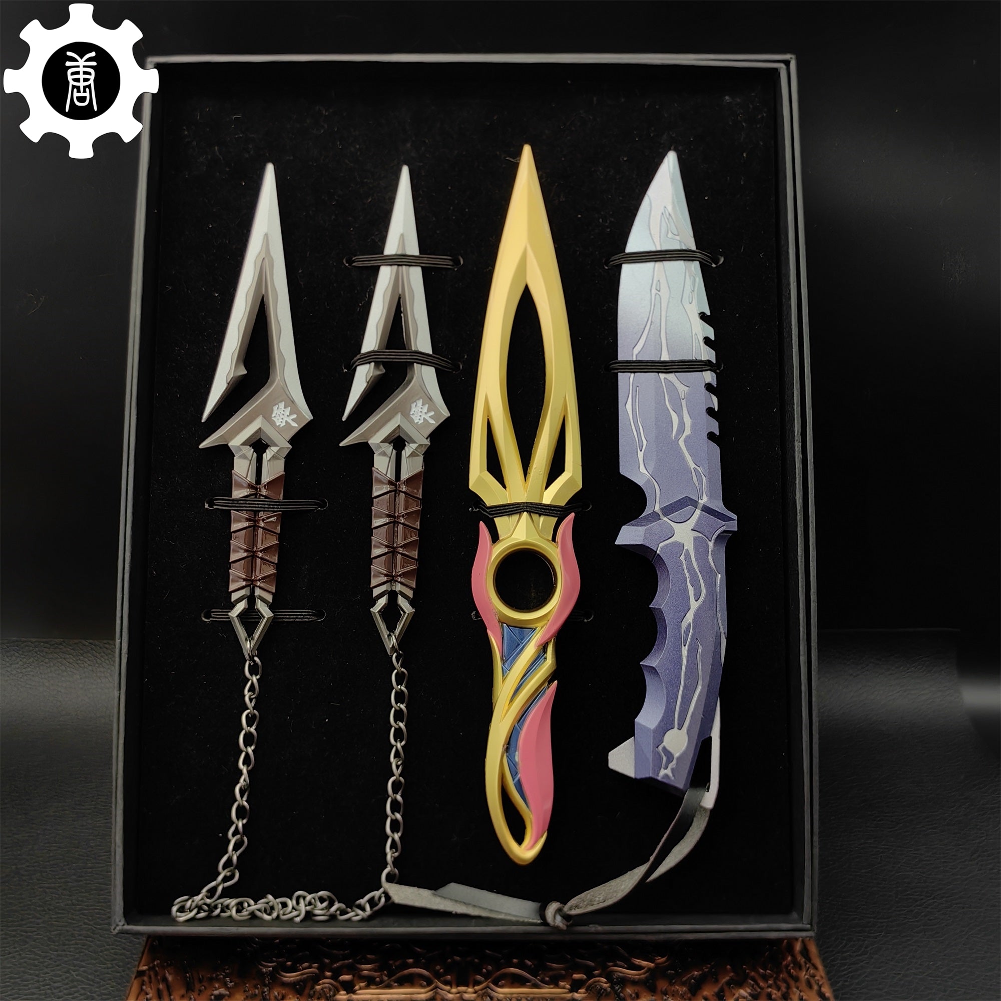 Mystbloom Kunai Smite Knife Kuronami No Yaiba Mini Metal Replica - Tophatter Daily Deals