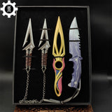 Mystbloom Kunai Smite Knife Kuronami No Yaiba Mini Metal Replica - Tophatter Daily Deals