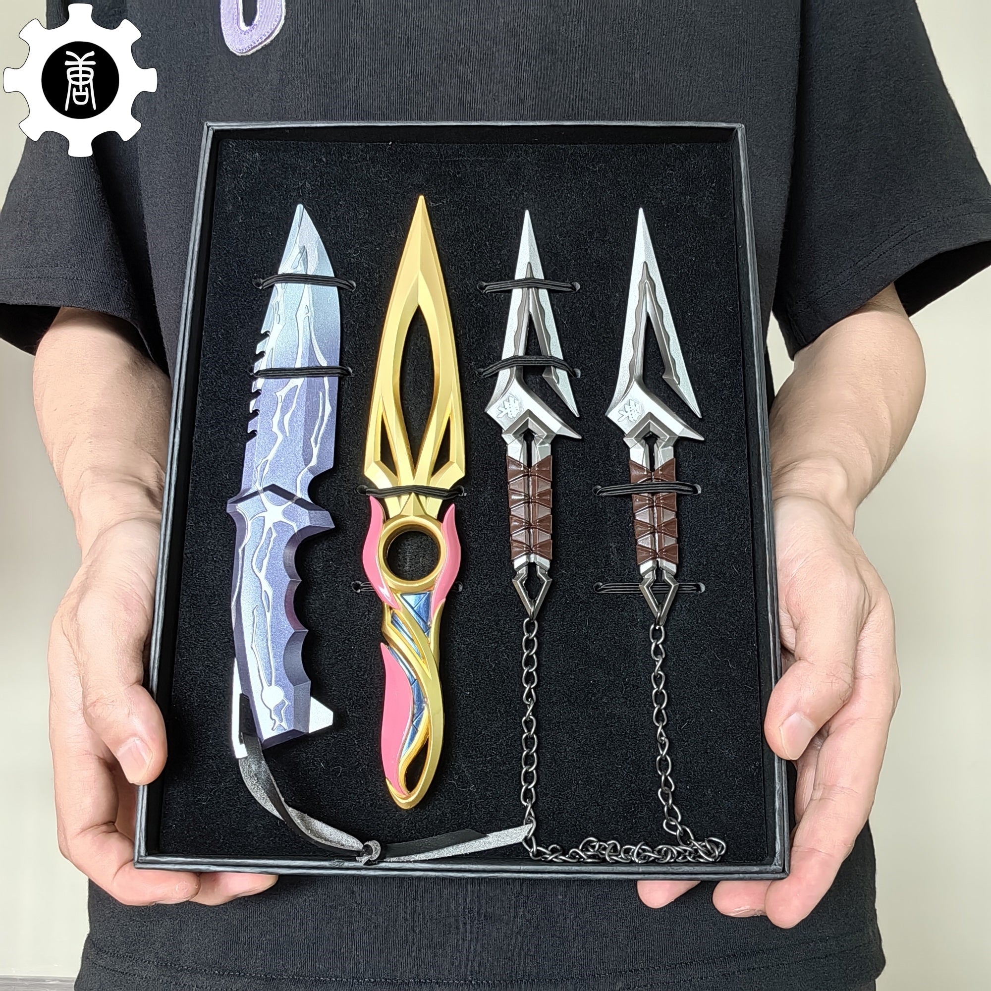 Mystbloom Kunai Smite Knife Kuronami No Yaiba Mini Metal Replica - Tophatter Daily Deals