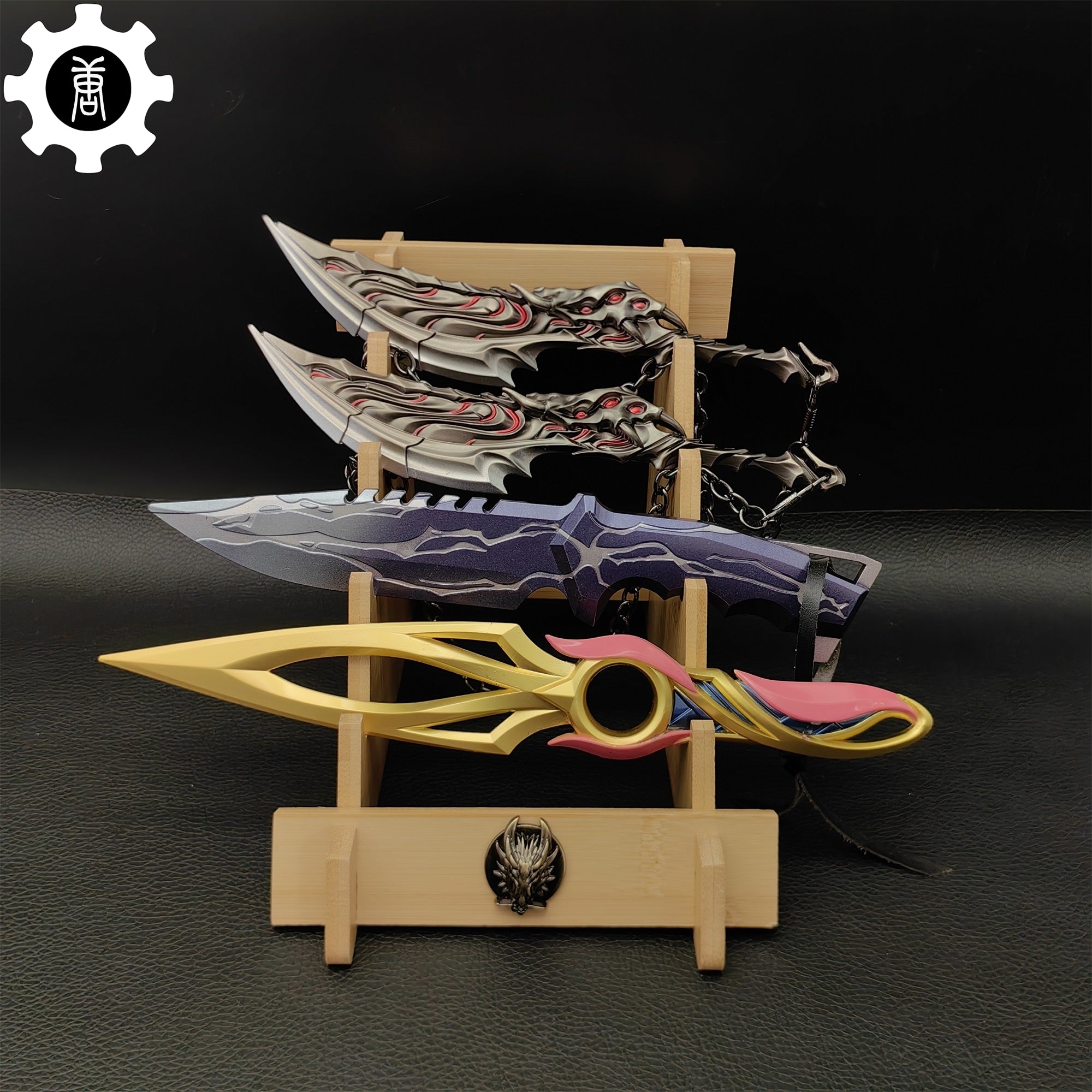Mystbloom Kunai Smite Knife Blades Of Primordia Mini Metal Replica - Tophatter Daily Deals
