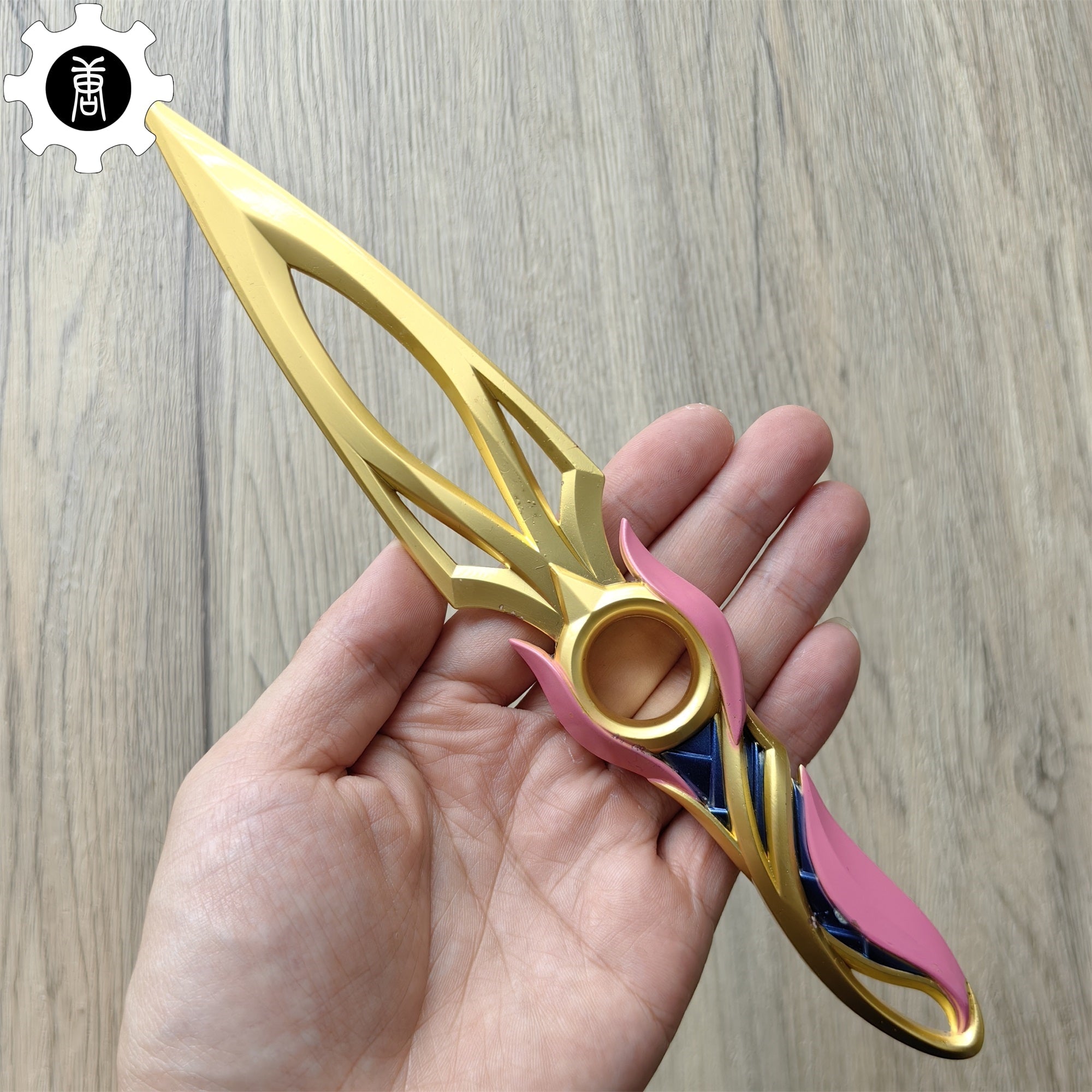 Mystbloom Kunai Smite Knife Blades Of Primordia Mini Metal Replica Mystbloom Kunai Only - Tophatter Daily Deals