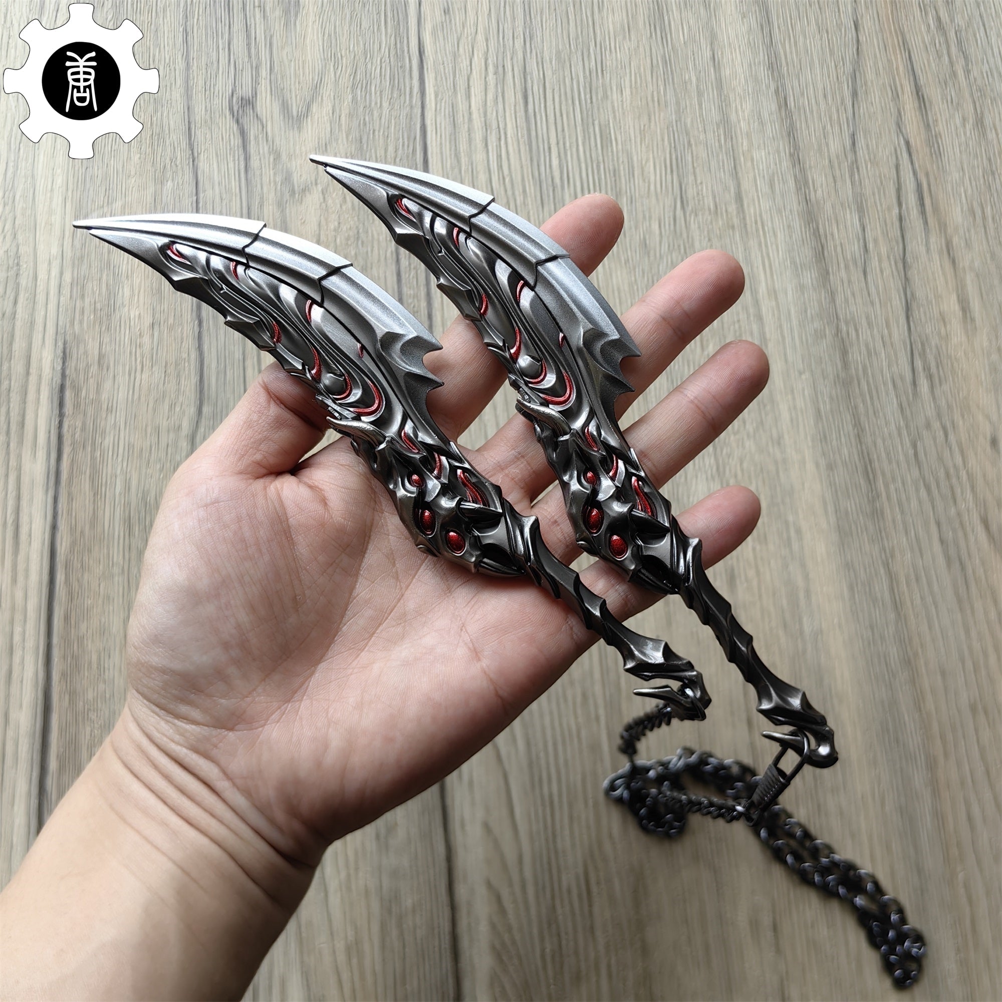 Mystbloom Kunai Smite Knife Blades Of Primordia Mini Metal Replica Blades Of Primordia Only - Tophatter Daily Deals