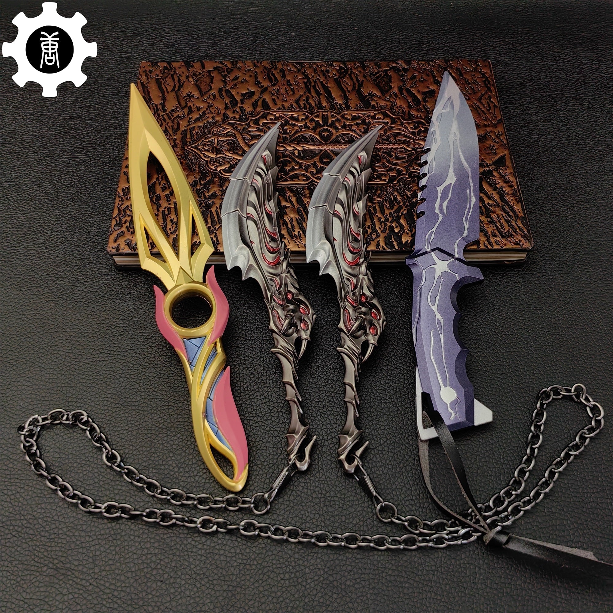 Mystbloom Kunai Smite Knife Blades Of Primordia Mini Metal Replica - Tophatter Daily Deals