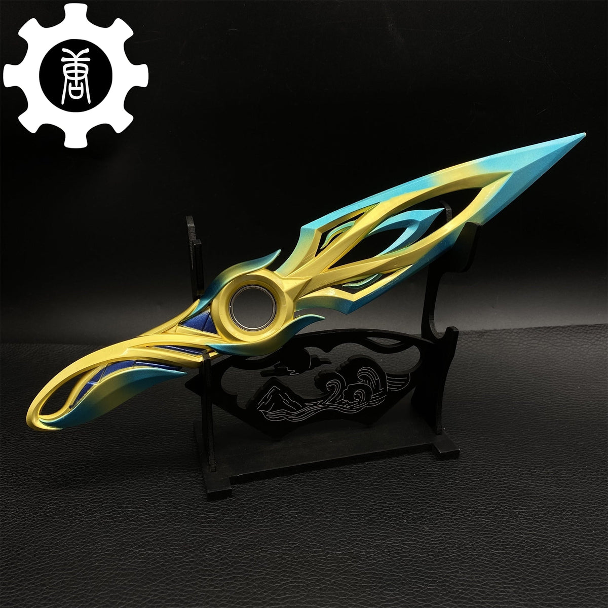 Metal Dull Blade Mystbloom Kunai 11'' Game Prop 3 Colors - Tophatter Daily Deals