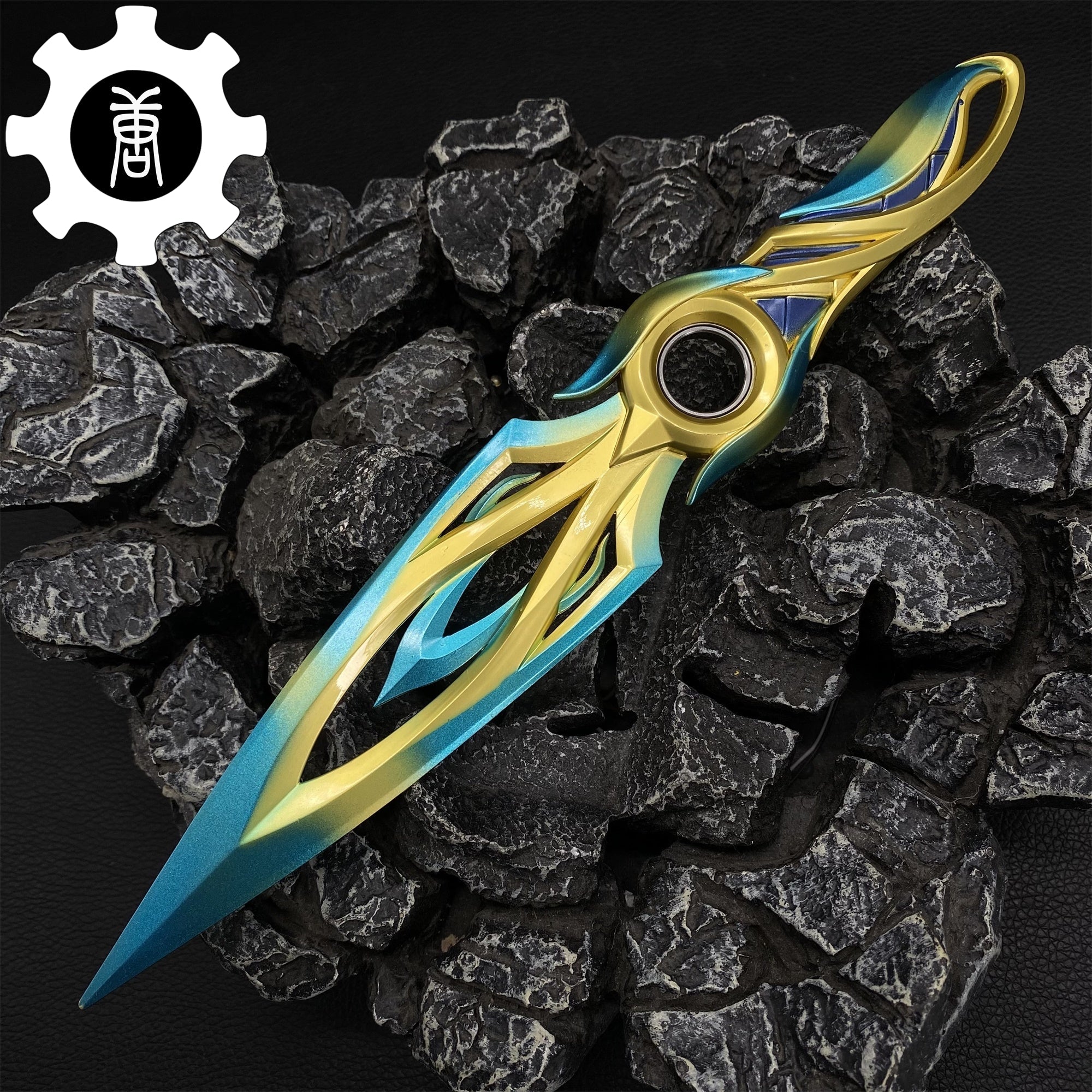 Metal Dull Blade Mystbloom Kunai 11'' Game Prop USA Stock - Tophatter Daily Deals